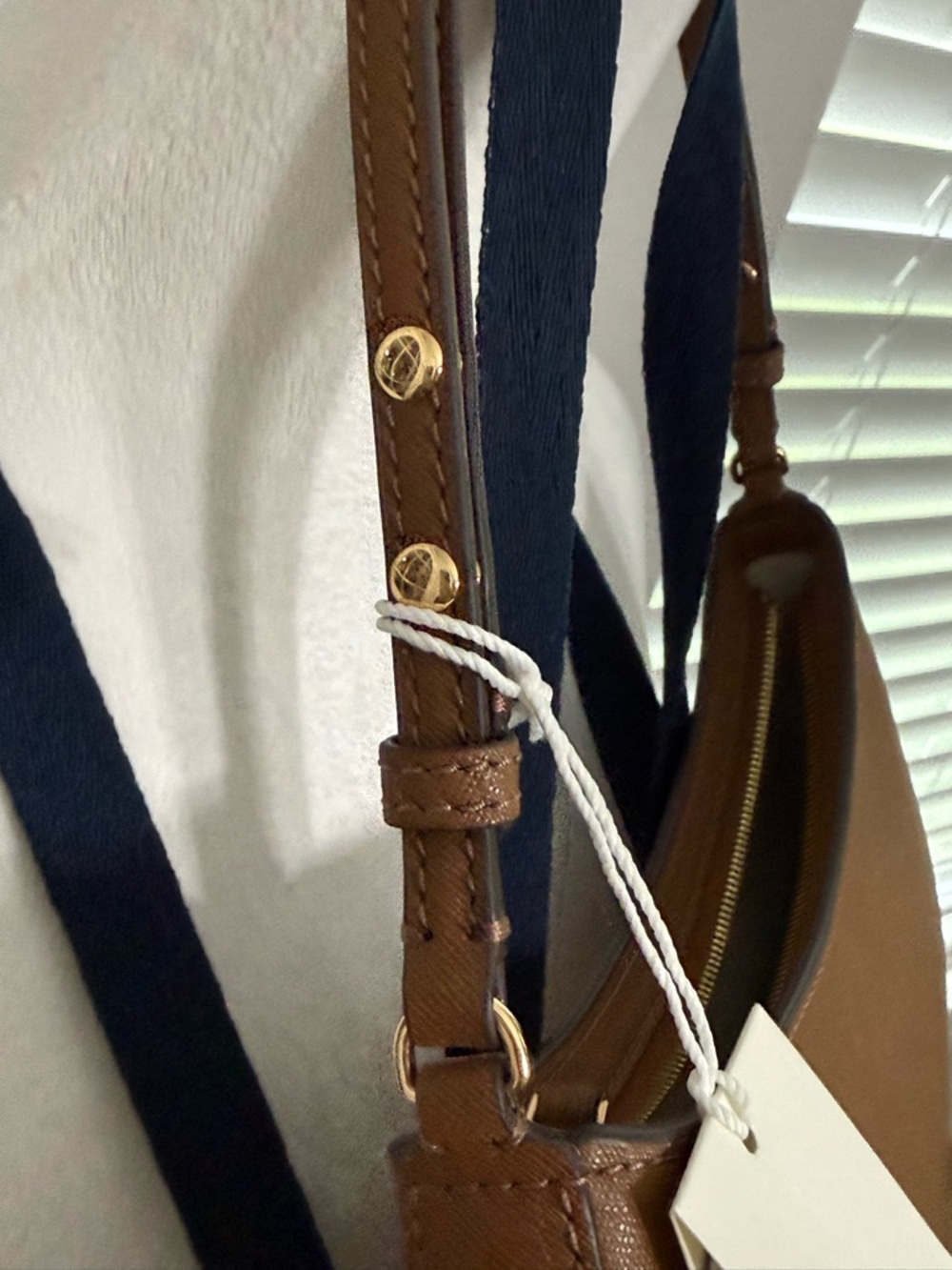 Tory Burch Emerson Shoulder Bag in Moose color - Picture 6 of 9